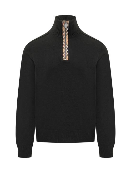 26SS 버버리 집업 니트 8119436 A1189 BLACK