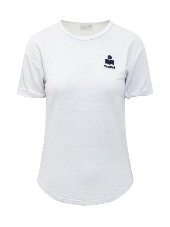 26SS 이자벨마랑에뚜왈 반팔 티셔츠 26PTS0315FAA1N09E WHMI WHITE MIDNIGHT