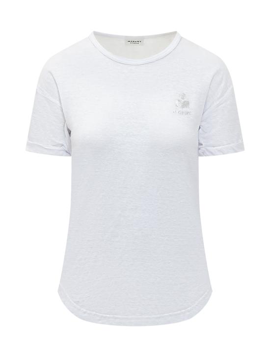 26SS 이자벨마랑에뚜왈 반팔 티셔츠 26PTS0315FBA1N10E 20WH WHITE