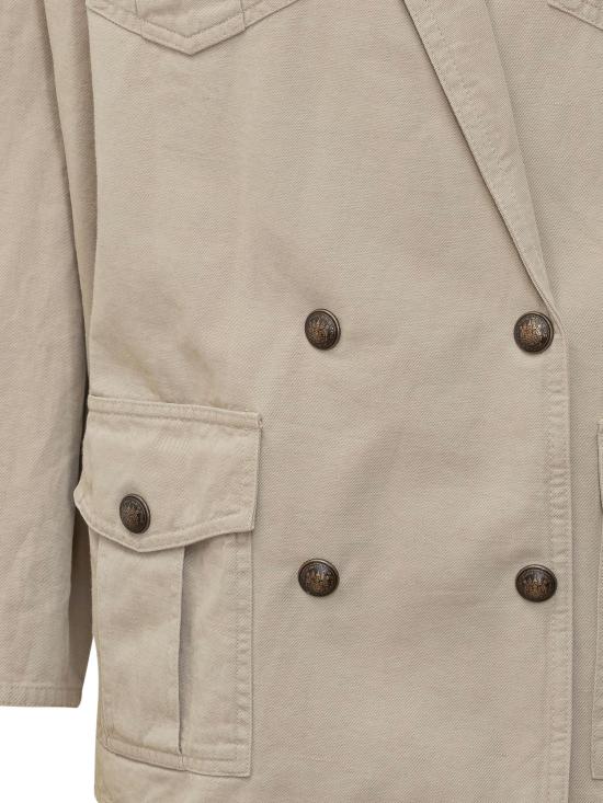 26SS 이자벨마랑에뚜왈 수트 자켓 26PVE0625FAD1G04E 90BE BEIGE - ISABEL MARANT ETOILE