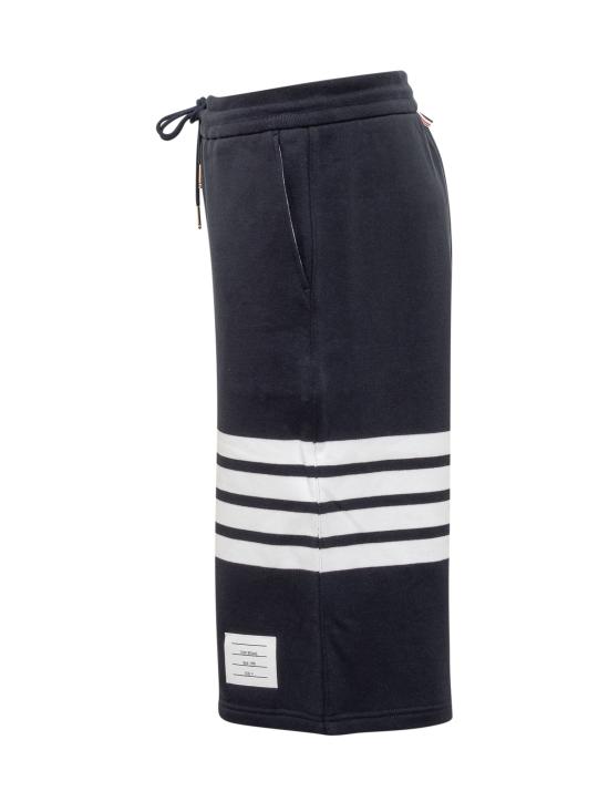 26SS 톰브라운 클래식 루프백 4바 스웨트쇼츠 MJQ012H00535 461 BLU SCURO - THOM BROWNE