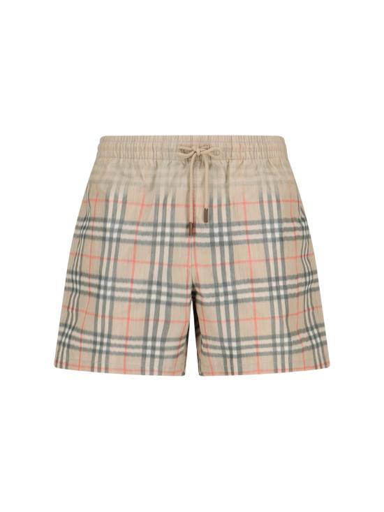 26SS 버버리 그라데이션 체크 스윔팬츠 8121695 B9368