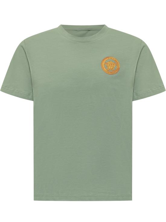 26SS [키즈] 베르사체 티셔츠 10182931A16952 2GQ10 SAGE GREEN GOLD