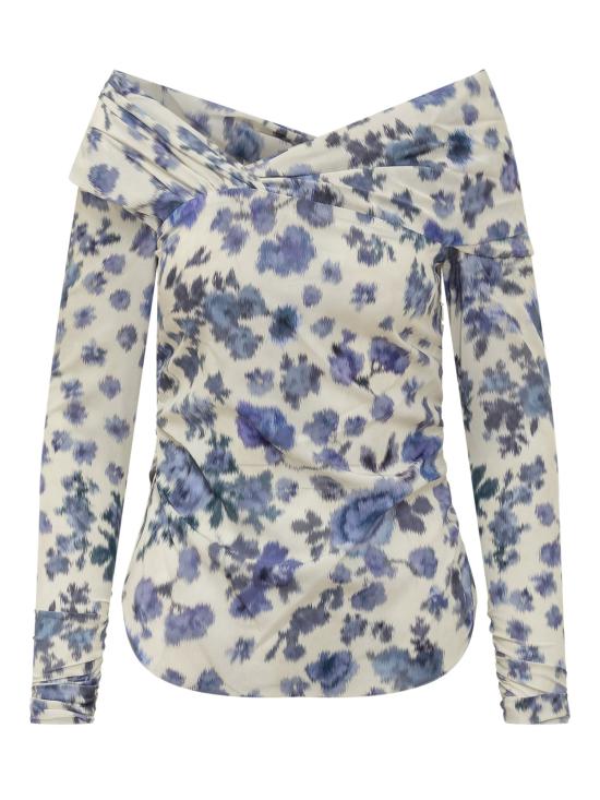 26SS 이자벨마랑 반팔 티셔츠 26PHT0822FAD1J11I 30BU BLUE