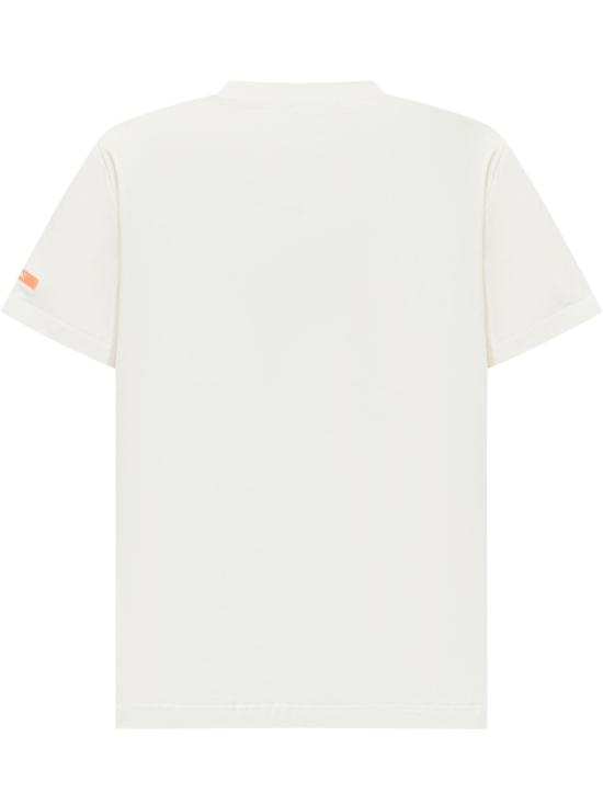 26SS [키즈] 베르사체 티셔츠 10183421A16957 2W830 WHITE ORANGE - VERSACE