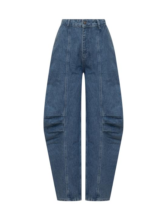 26SS 로테이트 데님 팬츠 1151711602 1602 MEDIUM BLUE DENIM