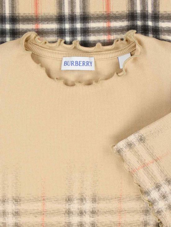 26SS 버버리 반팔 티셔츠 8119042 B9368 Beige - BURBERRY