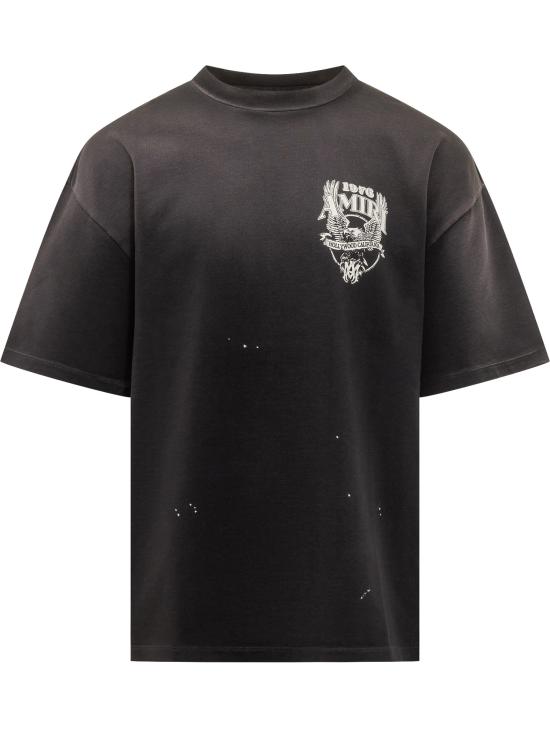 26SS 아미리 반팔 티셔츠 AMTOJR1024 001 BLACK