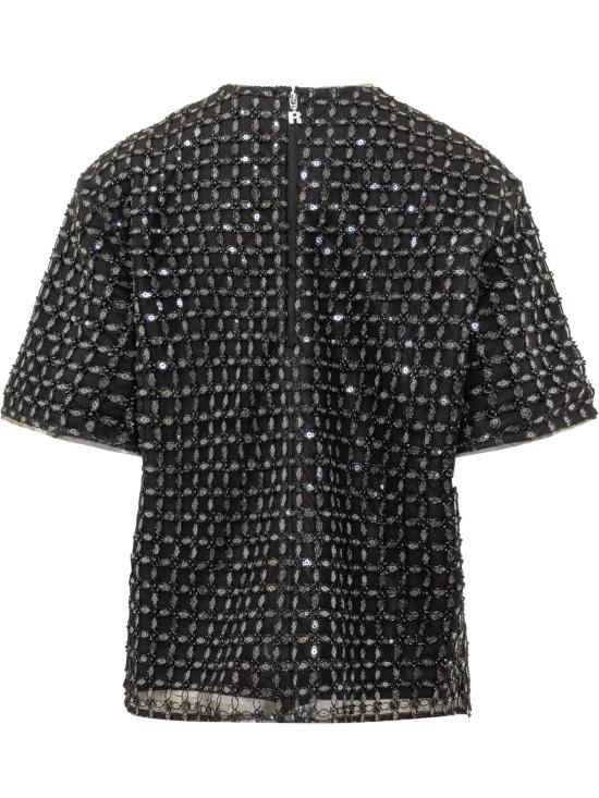 26SS 로테이트 반팔 티셔츠 115155100 100 BLACK - ROTATE