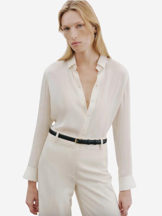  닐리로탄 팔라초 팬츠 닐리 로탄 리버스 울  스톤 - NILI LOTAN