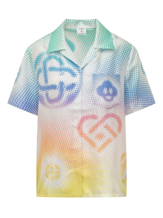 26SS 카사블랑카 셔츠 WSP26SH200 02 MULTICOLORE