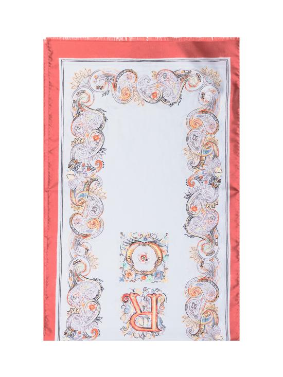 26SS 에트로 머플러/스카프 WATA0005AKE59 S9880 STAMPA FDO CELESTE - ETRO