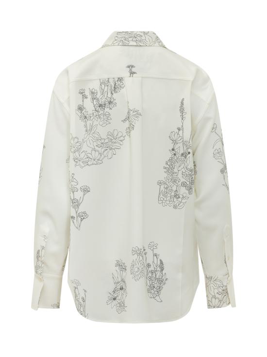 26SS 빅토리아 베컴 셔츠 1224WSH005278O 8010 OFF WHITE BLACK - VICTORIA BECKHAM