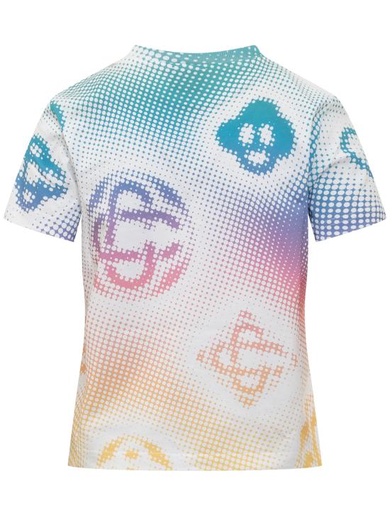 26SS 카사블랑카 반팔 티셔츠 WSP26JTS020 03 MULTICOLORE - CASABLANCA