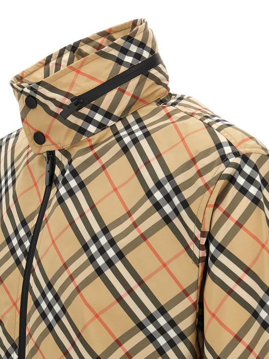 26SS 버버리 체크 나일론 바람막이 자켓 8121319SANDIPCHECK - BURBERRY