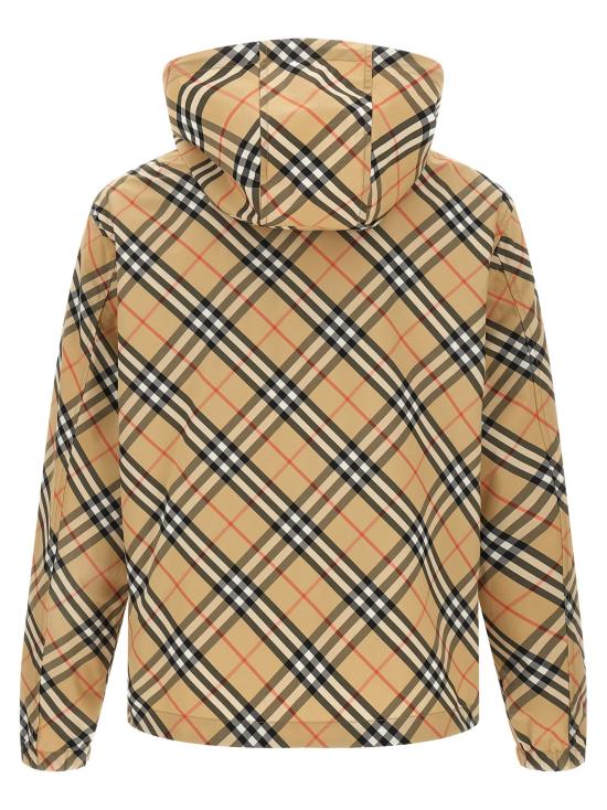 26SS 버버리 체크 나일론 바람막이 자켓 8121319SANDIPCHECK - BURBERRY