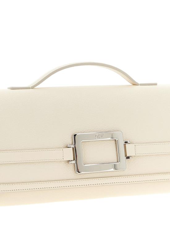 26SS 로저비비에 클러치/파우치 RBWAORC2202 QV7C019 White - ROGER VIVIER