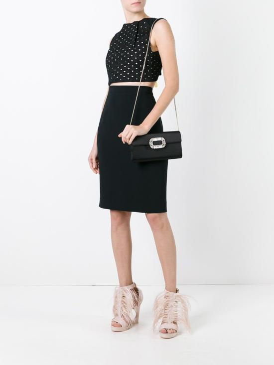 26SS 로저비비에 클러치/파우치 RBWAMCD0200 RS0B999 Black - ROGER VIVIER