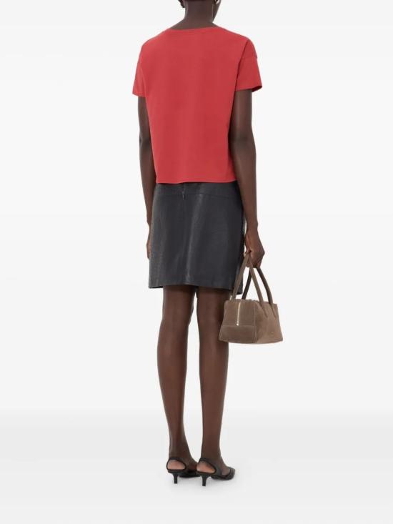 26SS 루루 드 세종 반팔 티셔츠 BASILUZZORED Red - LOULOU DE SAISON