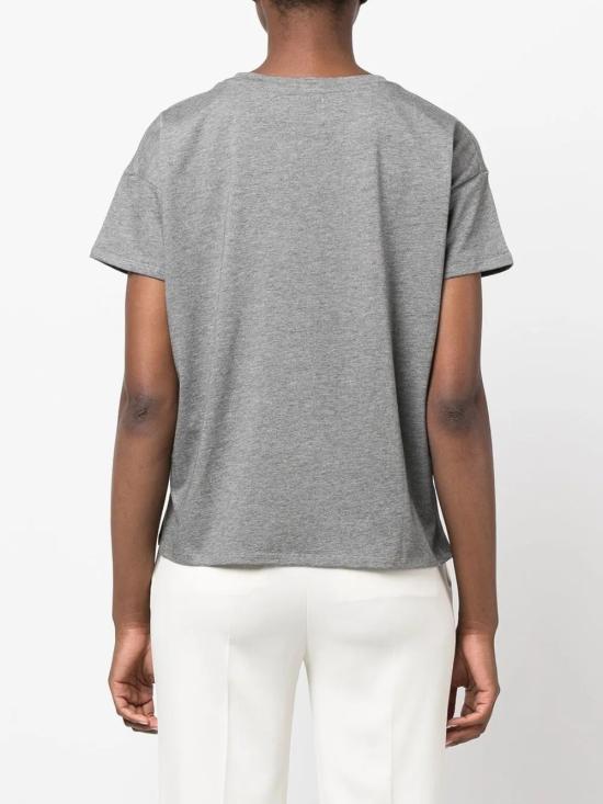 26SS 루루 드 세종 반팔 티셔츠 BASILUZZOGREYMELANGE Gray - LOULOU DE SAISON