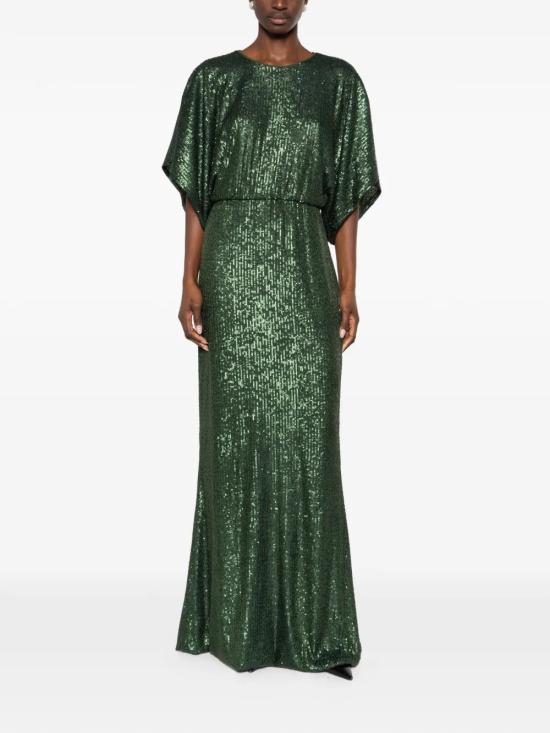 26SS 노마카말리 롱 원피스 ST4253SQR34869DARK EMERALD Green - NORMA KAMALI