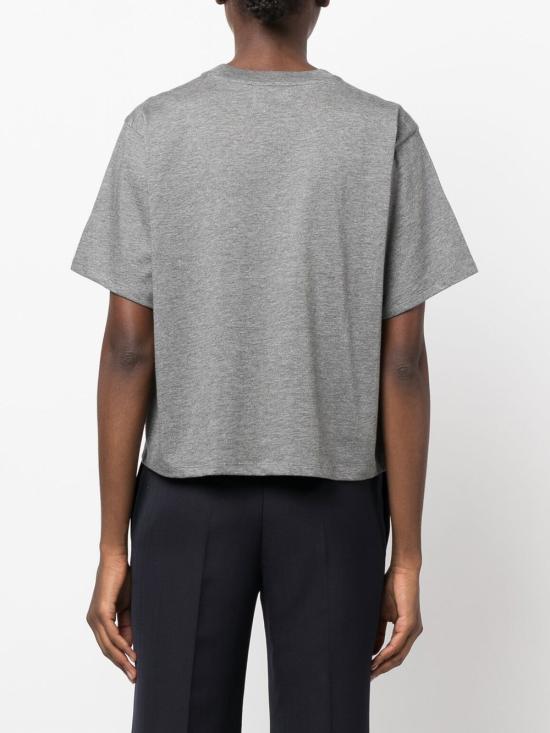 26SS 루루 드 세종 반팔 티셔츠 TELANTOGREYMELANGE Gray - LOULOU DE SAISON