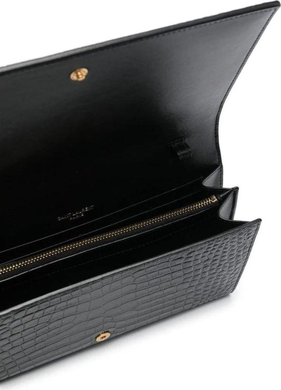  생로랑 지갑 747464DND1J1000 BLACK - SAINT LAURENT