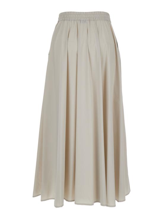 26SS 에르노 롱 스커트 GN000007D12431SZ1982 Grey - HERNO