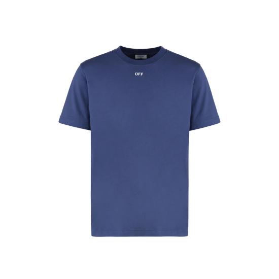  오프화이트 폴로 티셔츠 44MAA027G5J00F 4901 Blue BLUE