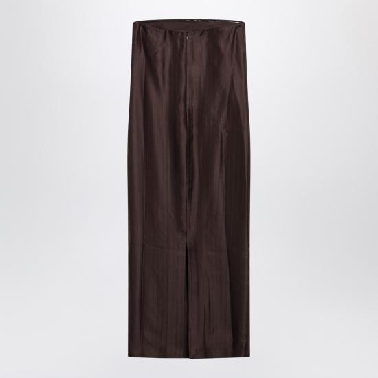 26SS 루루 드 세종 미디 원피스 GIULIAVI Brown - LOULOU DE SAISON