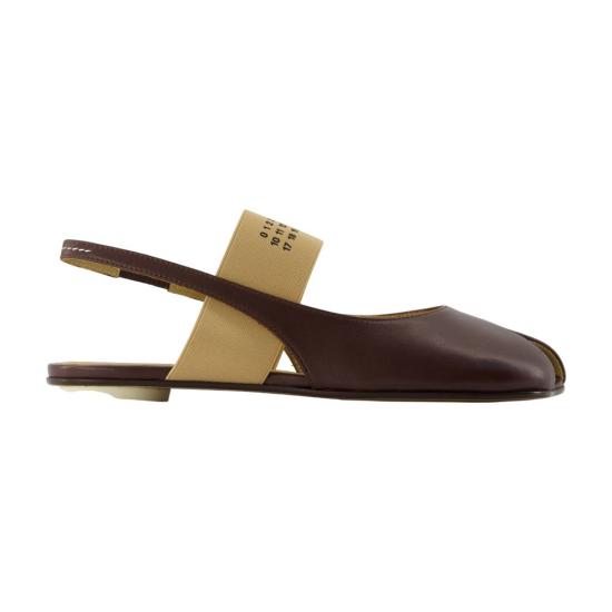 26SS MM6 메종마르지엘라 플랫 슈즈 S59WP0212 P3628 T2259 brown