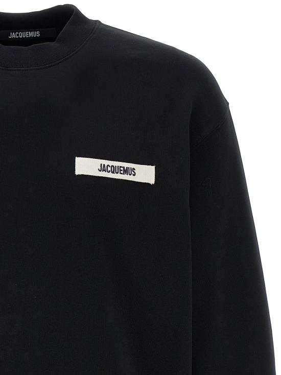 26SS 자크뮈스 긴팔 티셔츠 24ESSM00206AJ00126990 Black - JACQUEMUS