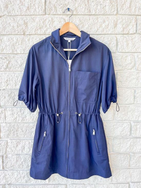  베로니카비어드 숏 원피스 베로니카 비어드 아커만 드레스 네이비