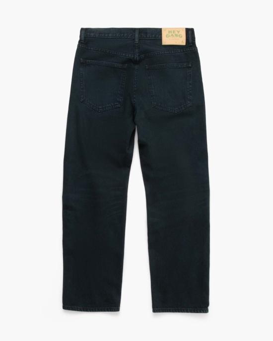  헤이갱 데님 팬츠 안녕하세요 여러분, 루즈 크롭 진 블랙입니다! - HEY GANG