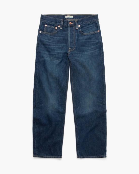  헤이갱 데님 팬츠 헤이 갱 더 루즈 크롭 진 에디 워시