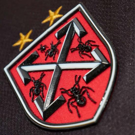  오프화이트 반팔 티셔츠 오프 화이트 빅 오프 그라데이션 축구  블랙/화이트 - OFF WHITE