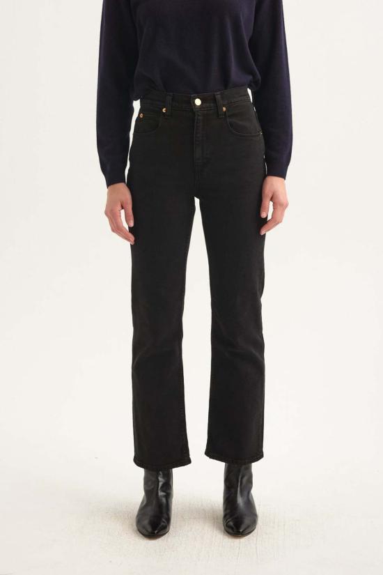  제이미 할러 데님 팬츠 케니키 진 워시드 블랙