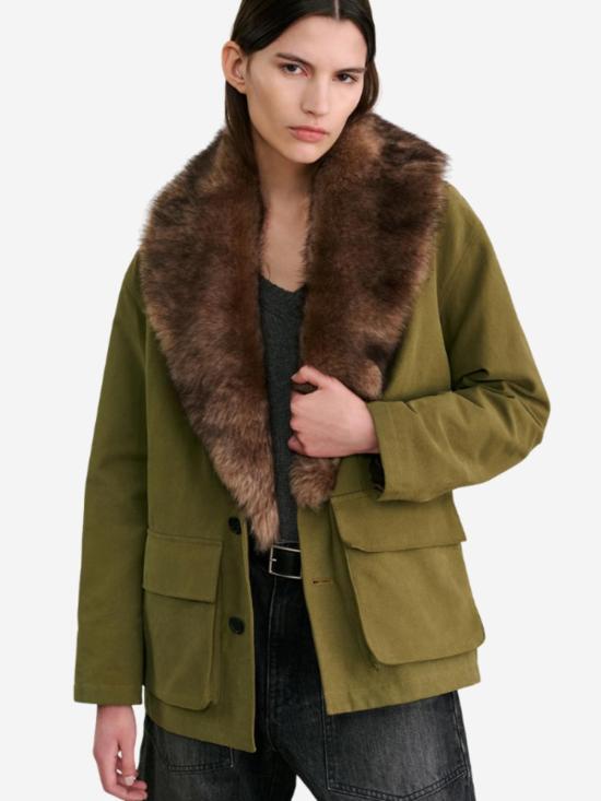  닐리로탄 패딩 Nili Lotan Ronay 파카 올리브 그린 - NILI LOTAN