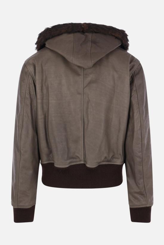 25FW 아워레가시 자켓 M4259CO OLIVE WAXY CATTLE HIDE - OUR LEGACY