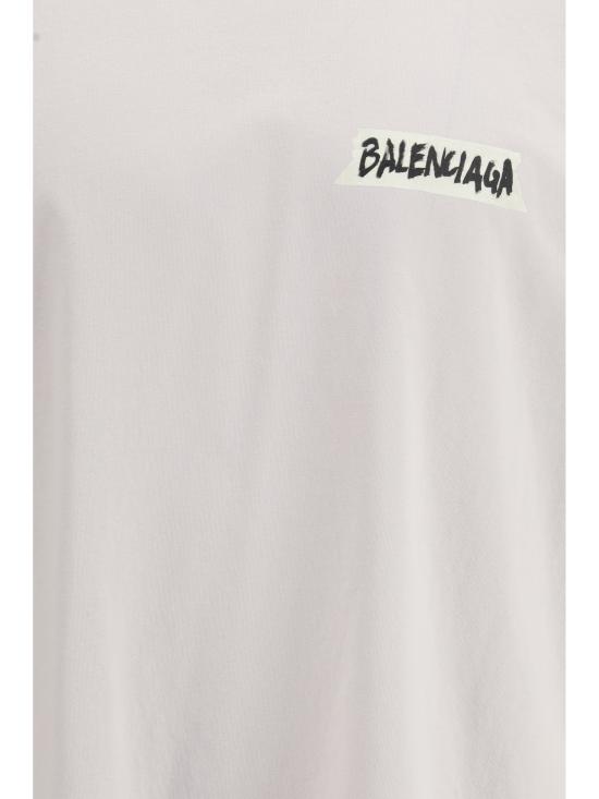 26SS 발렌시아가 반팔 티셔츠 764235TTVL6 9012 WHITE - BALENCIAGA