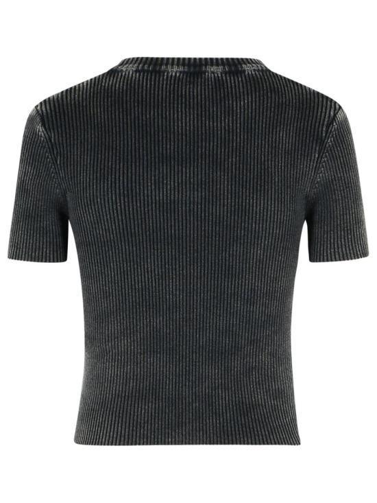 26SS 디젤 반팔 티셔츠 A162490 0AKBQ900 Black - DIESEL