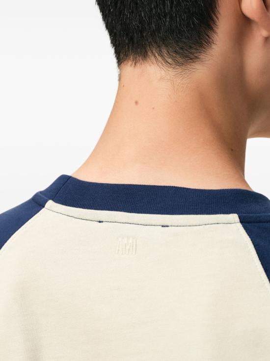 26SS 아미 반팔 티셔츠 UTS379 726A027 Blue - AMI