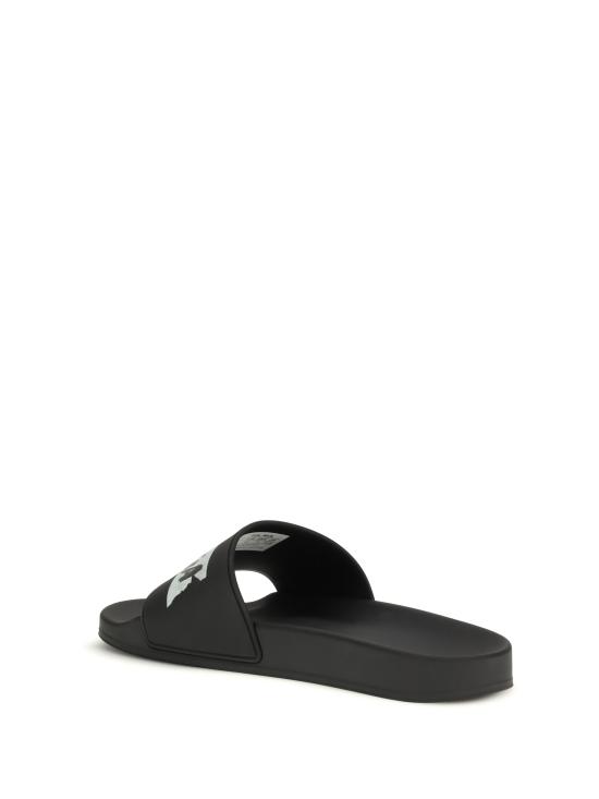 26SS 발렌시아가 풀 슬라이드 샌들 689031W0FPC 1090 BLACK - BALENCIAGA