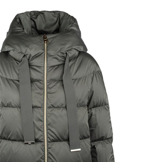 25FW 에르노 새틴 A-셰이프 재킷 PI1304D 12170Z 948 GRAY - HERNO