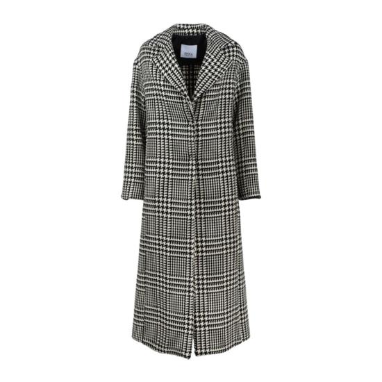 25FW 에리카 카발리니 코트 P5WN01 PDPBN WHITE BLACK