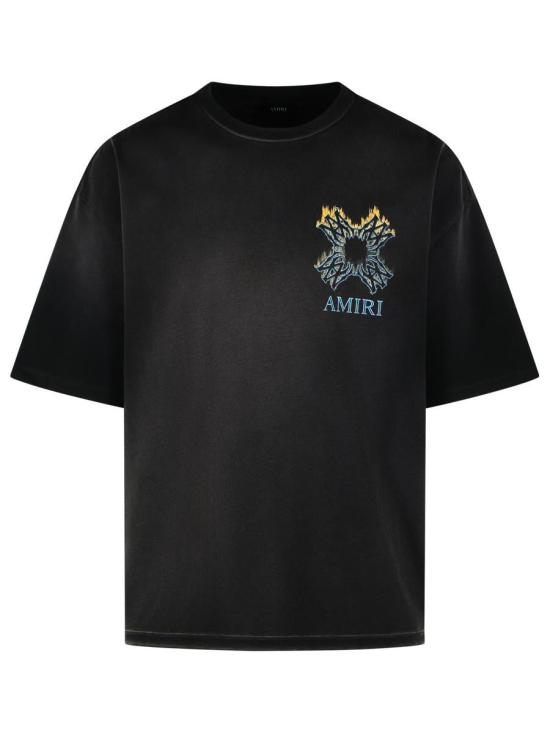 26SS 아미리 반팔 티셔츠 AMTOJR1112 001 BLACK