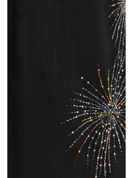 26SS 스타우드 숏 원피스 R26R2304ID FRWK BLACK - STAUD