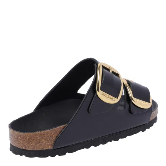 26SS 버켄스탁 샌들 1021476 SHINE BLACK Black - BIRKENSTOCK