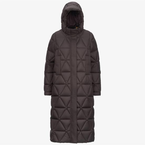 25FW 까웨 롱패딩 K7136JW B38 BLACK OLIVE COMBO