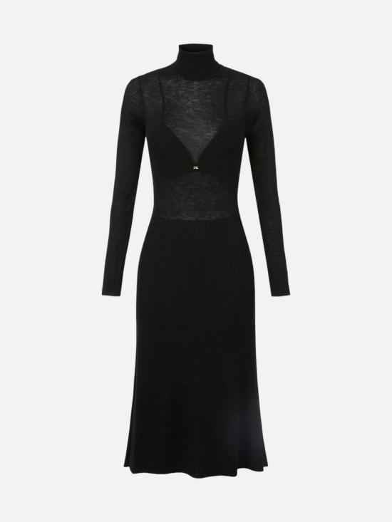 25FW 엘리자베타프랜치 롱 원피스 AM30S57E2 110 BLACK